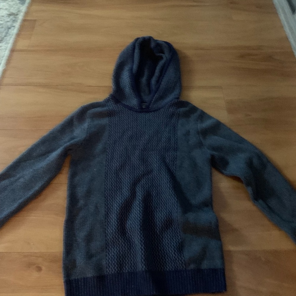 Boys medium sweater with hood